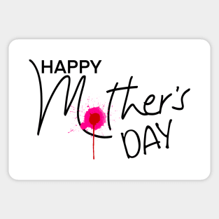 Happy Mother's Day with Flower Sticker